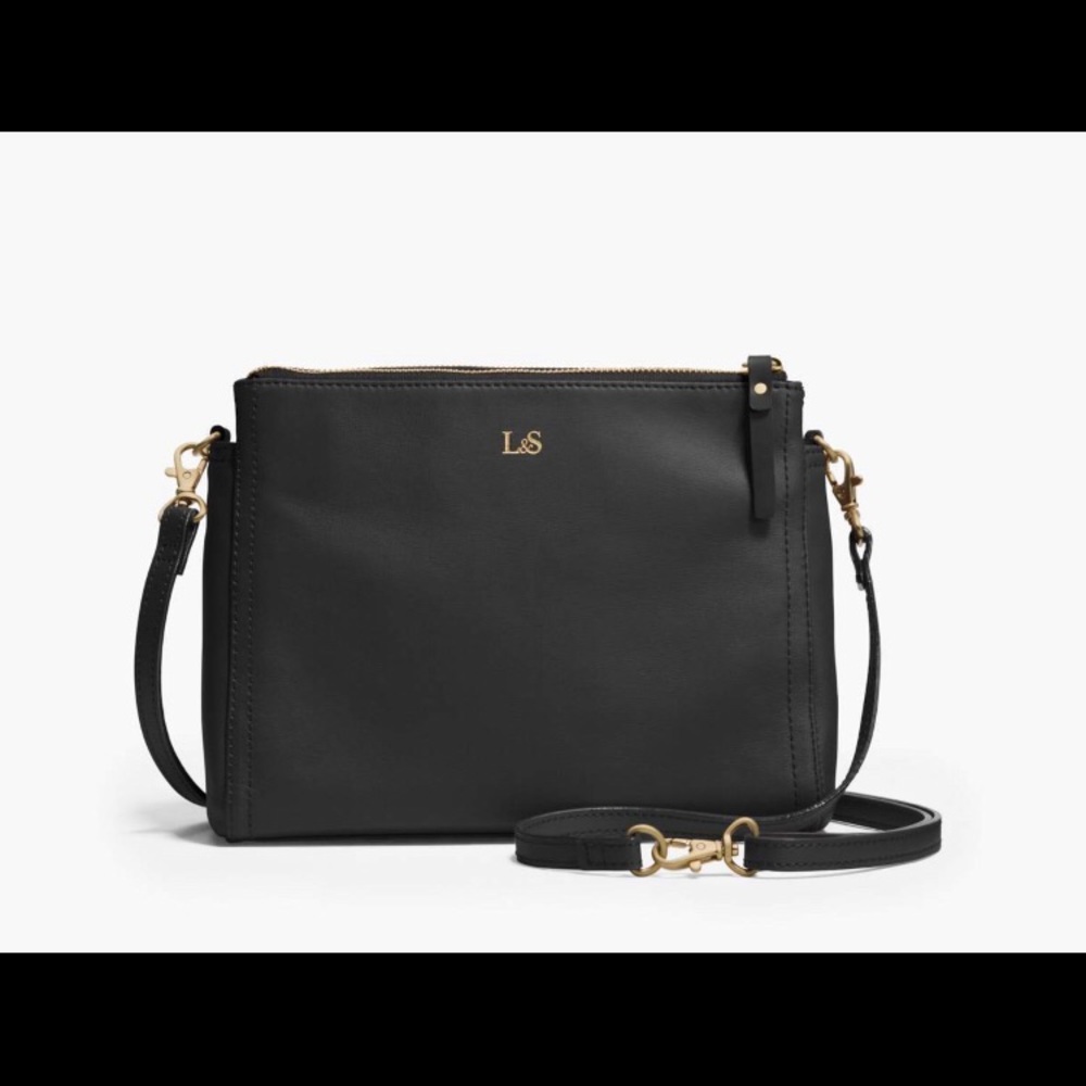 EUC Lo and Sons Pearl in Black/Lavender/Gold